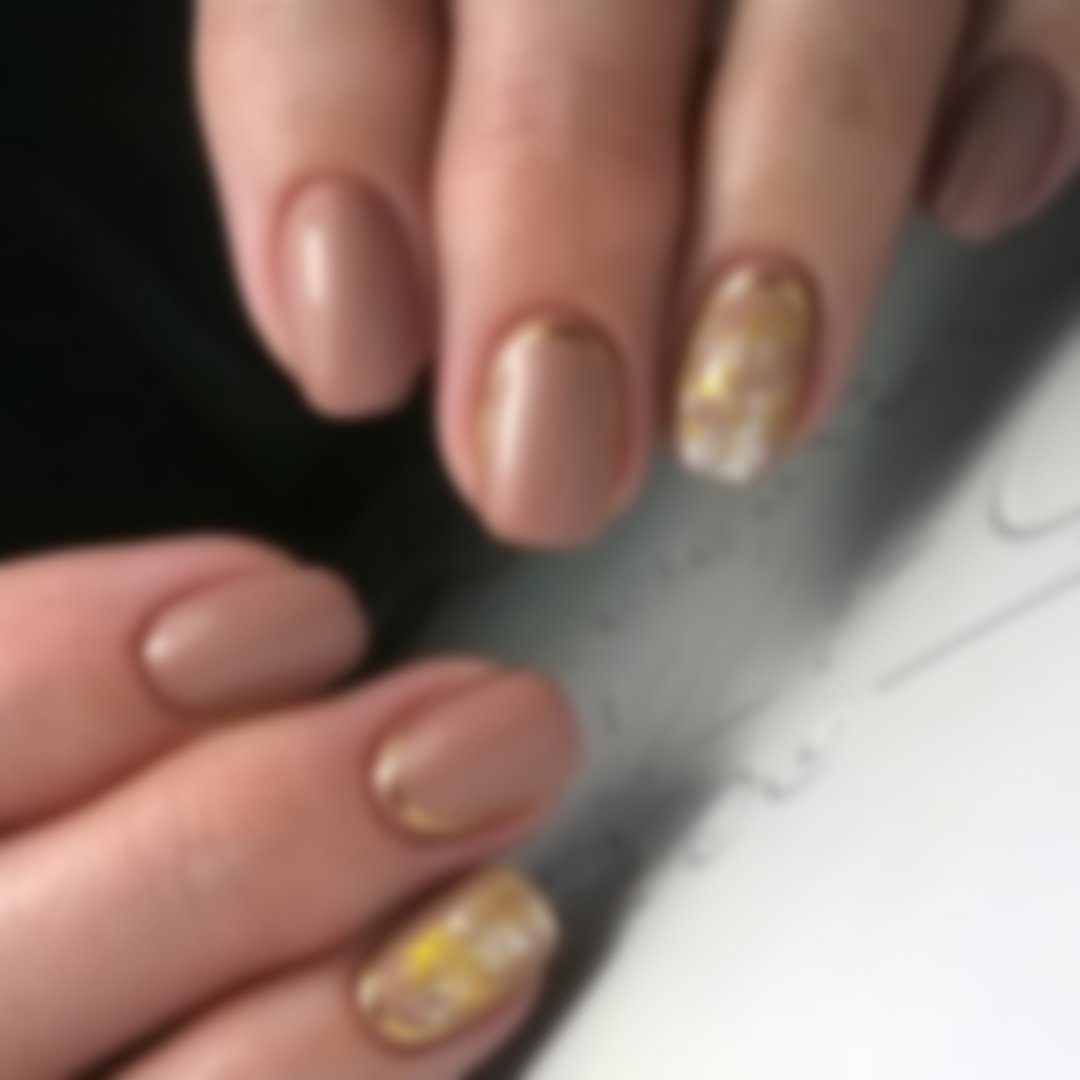 Ногти Дизайн Золотые Тона