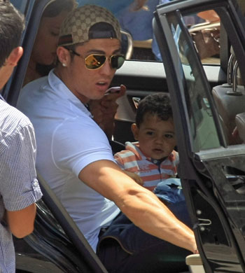 Ronaldo  on Cristiano Ronaldo Son Irina Shayk 05252011 Lead Jpg