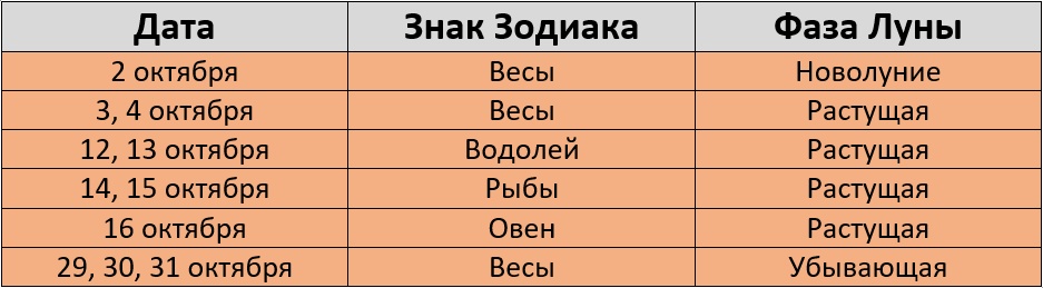 Календарь денежных стрижек на октябрь Благоприятные дни для стрижки на октябрь 2024 года: лунный календарь :: Бьюти ::