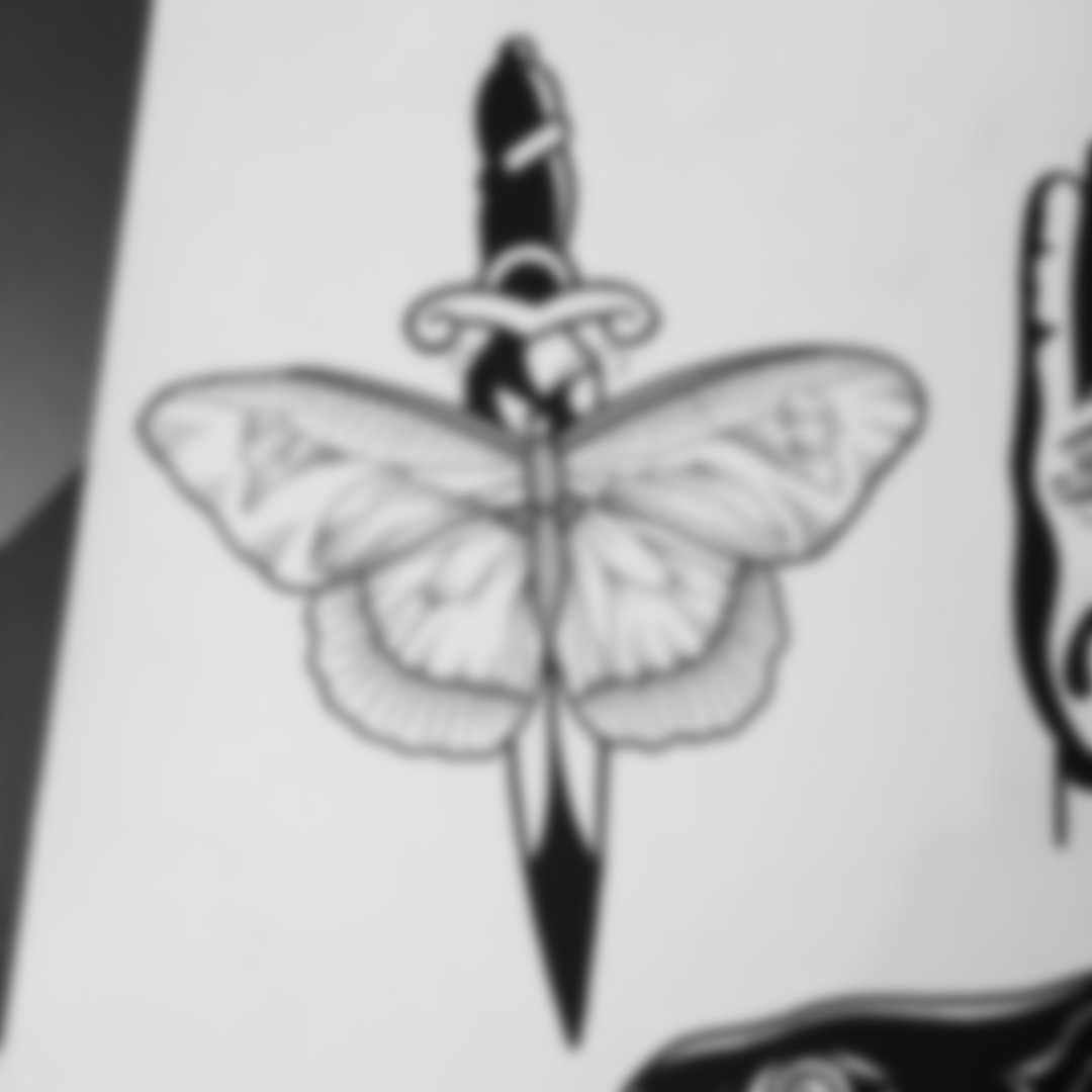 эскиз тату бабочка на шее из дорамы