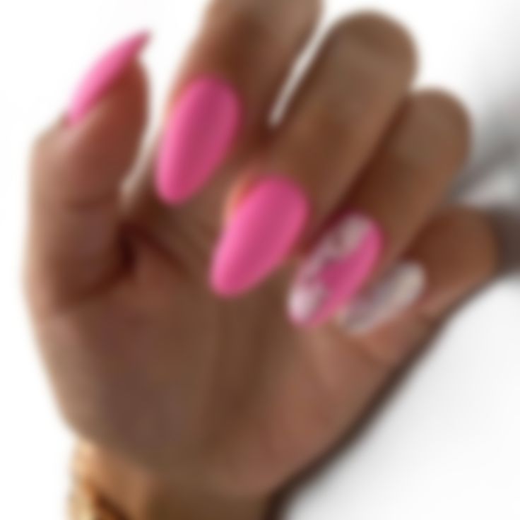 Розовый с салатовым дизайн ногтей фото