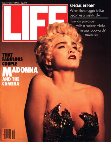 Kak Menyalas Madonna Fotografii S 1983 Goda