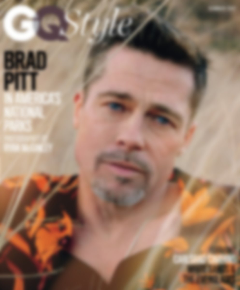 Brad Pitt Gq Cover Photo